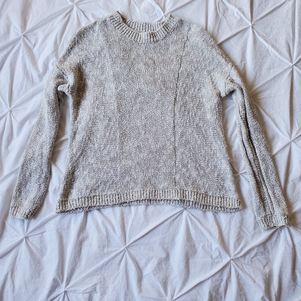 Vince Linen Blend Crewneck Sweater